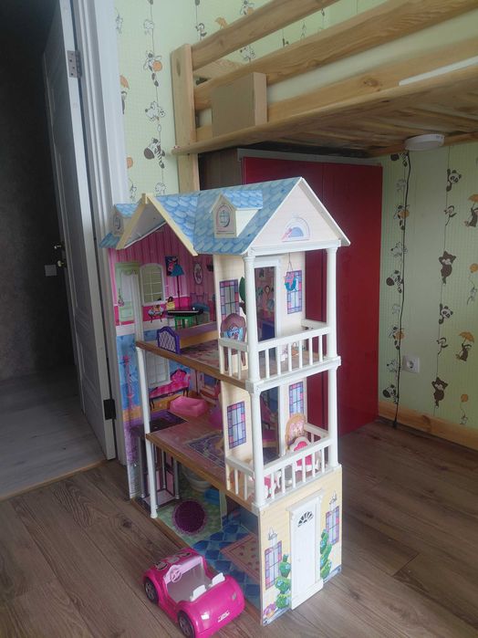 Великий будиночек для барби чи лялек. 120 см