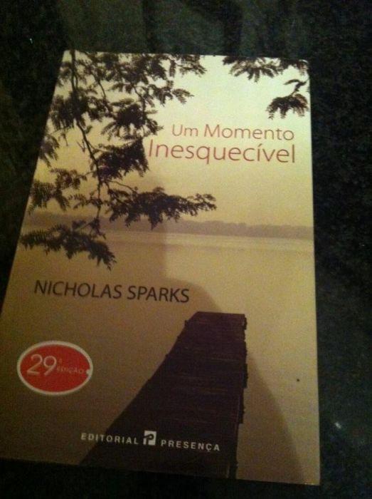 livro um momento inesquecivel