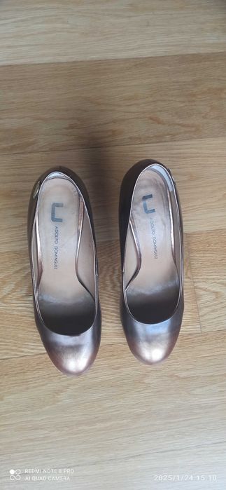 sapatos "Adolfo Dominguez", acobreados, n.3i8