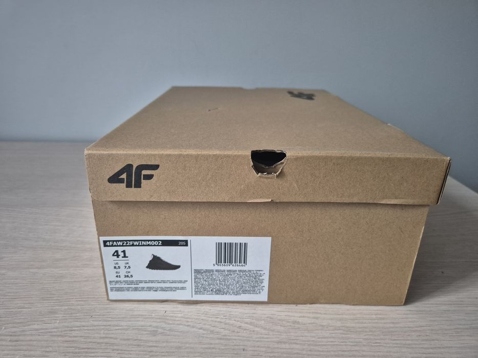 4F buty lifestyle zimowe PAG skórzane rozmiar 41