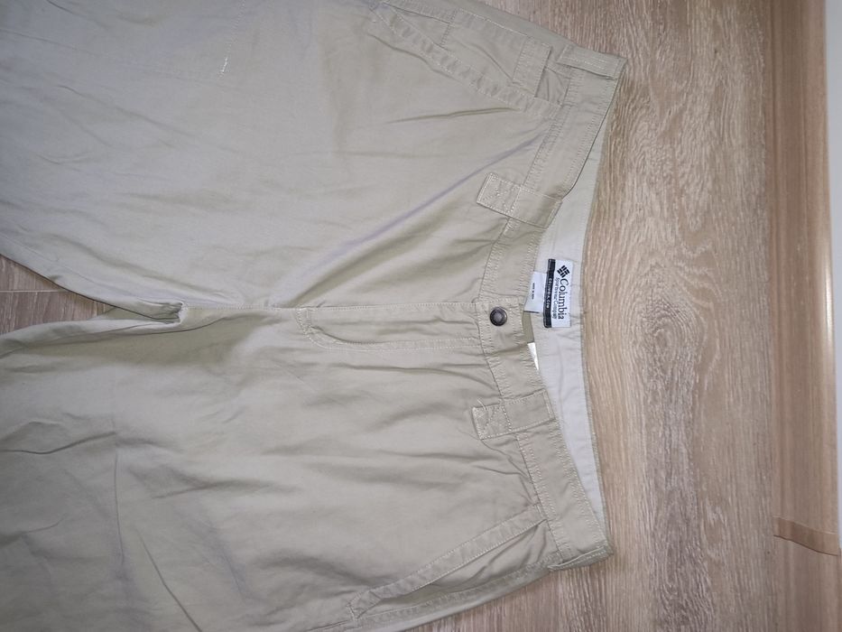 Spodnie chinos proste straight fit Columbia