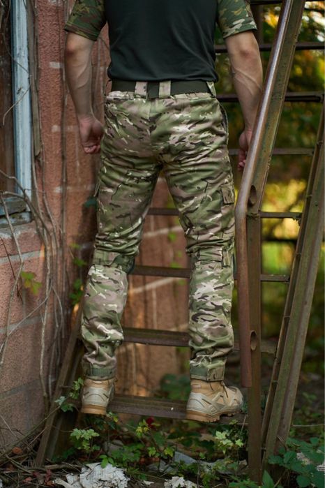 Брюки чоловічі на флісі з наколінниками