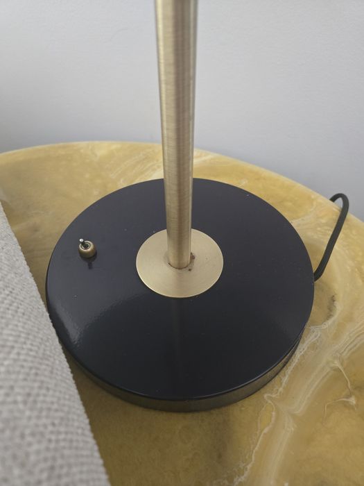 Candeeiro de mesa azul Zara Home