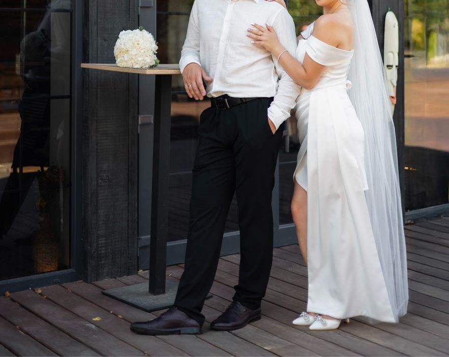 Сукня на розпис(весілля)