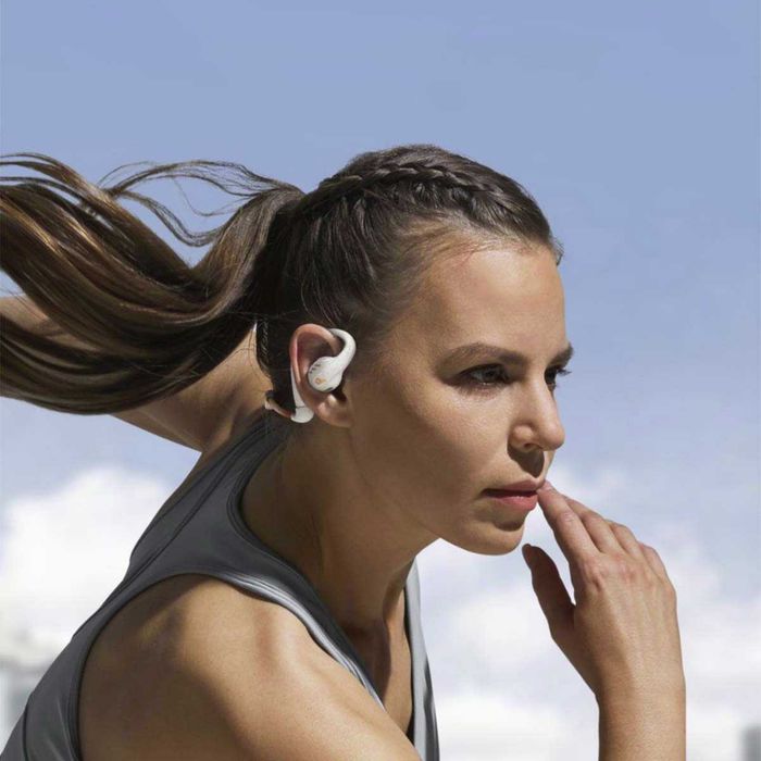 Słuchawki BT SOUNDCORE AEROFIT PRO WHIT LDAC Open Air Hi-Res 24Bit /96kHz Sportowe nawet do 14 godzin na jednym ładowaniu