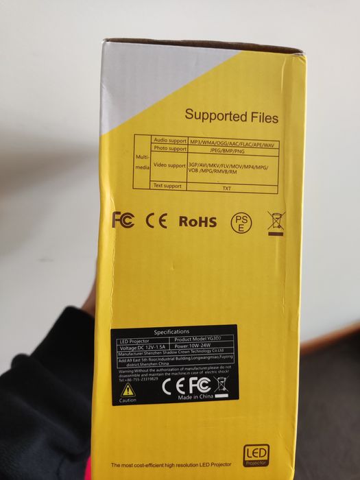 LED Projector - como novo