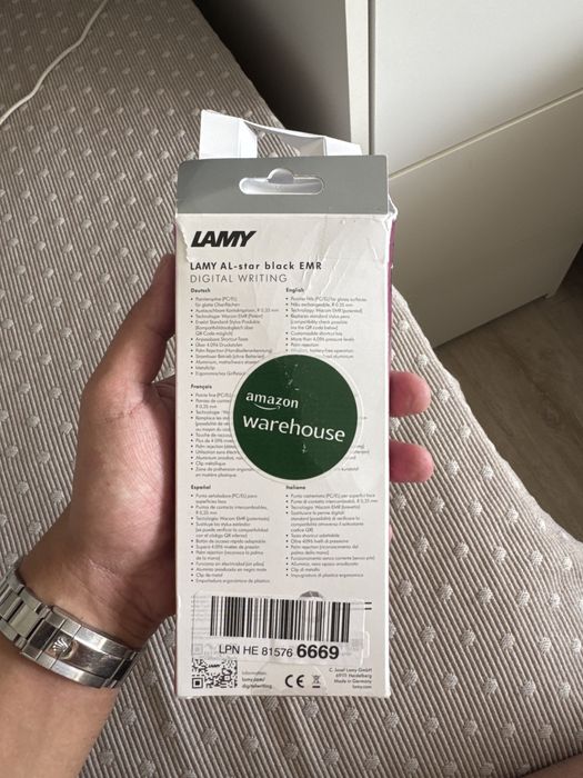 Caneta LAMY AL-star Black EMR