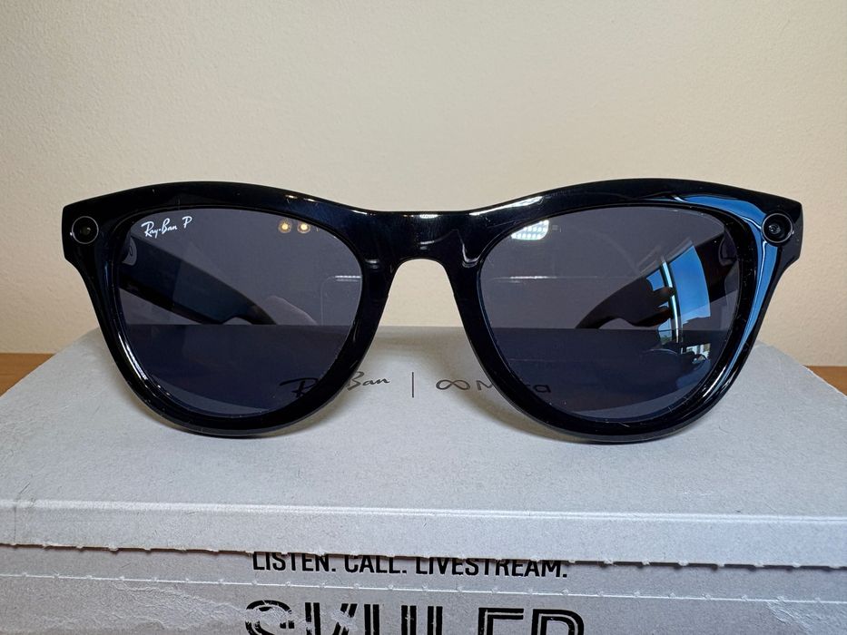 Gen 1 Smart okulary Ray Ban Meta Skyler granatowe