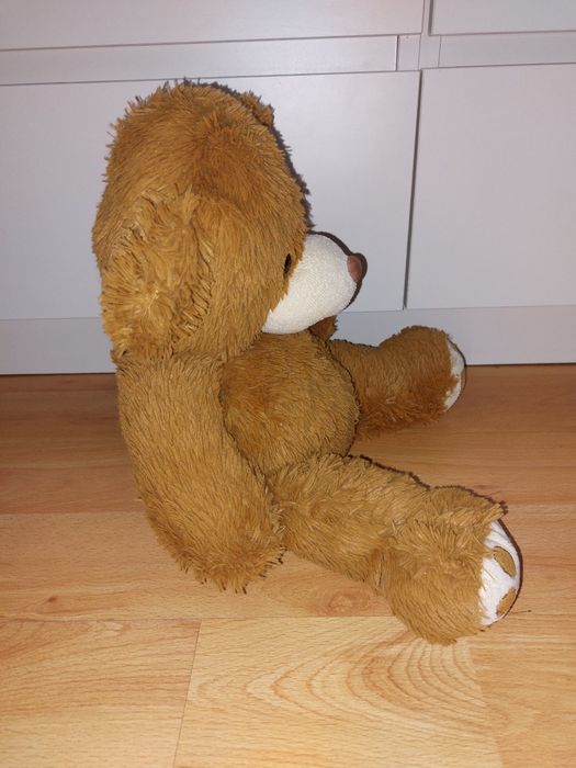 Średni brązowy miś pluszowy pluszak maskotka przytulanka