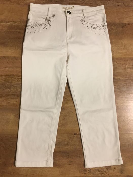 Укорочені джинси 46 розмір