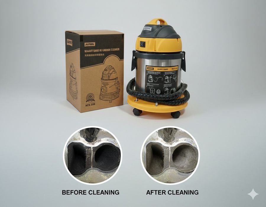 Descarbonizador Admissão Casca de Noz