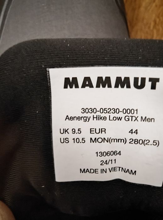 Кросівки для трекінгу, для міста Mammut Aenergy Hike Low GTX Men