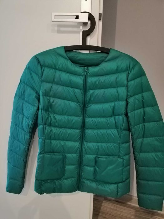 Kurtka puchowa Turkus  United Colors of Benetton roz.38