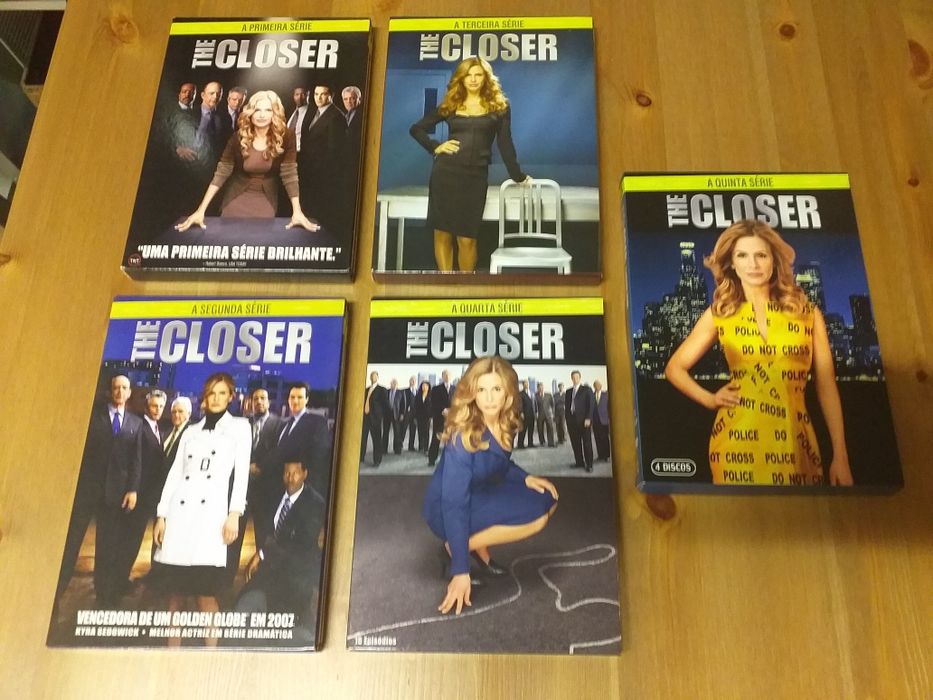 Police Drama Series The Closer Seasons 1, 2, 3, and 4, Price per Unit, CTT Shipping64552767173121120