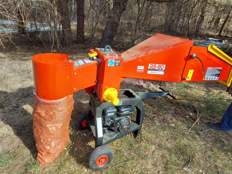Rębak do gałęzi RS 80 wynajem 240 zł za dobę