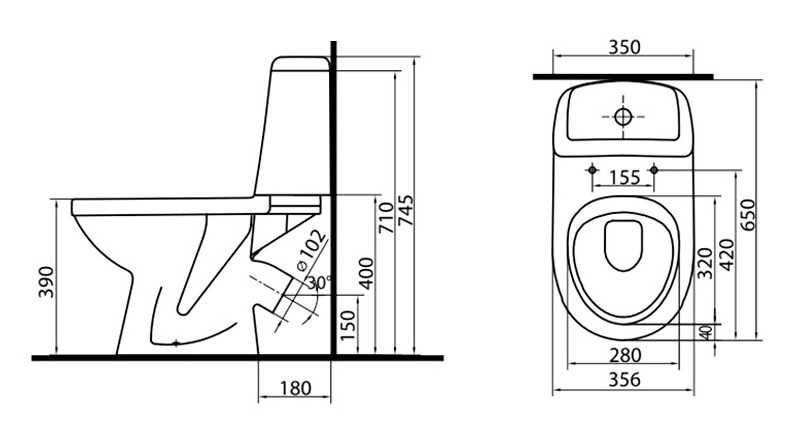Новый компакт Kolo (унитаз с бачком). Прямой, косой выход.