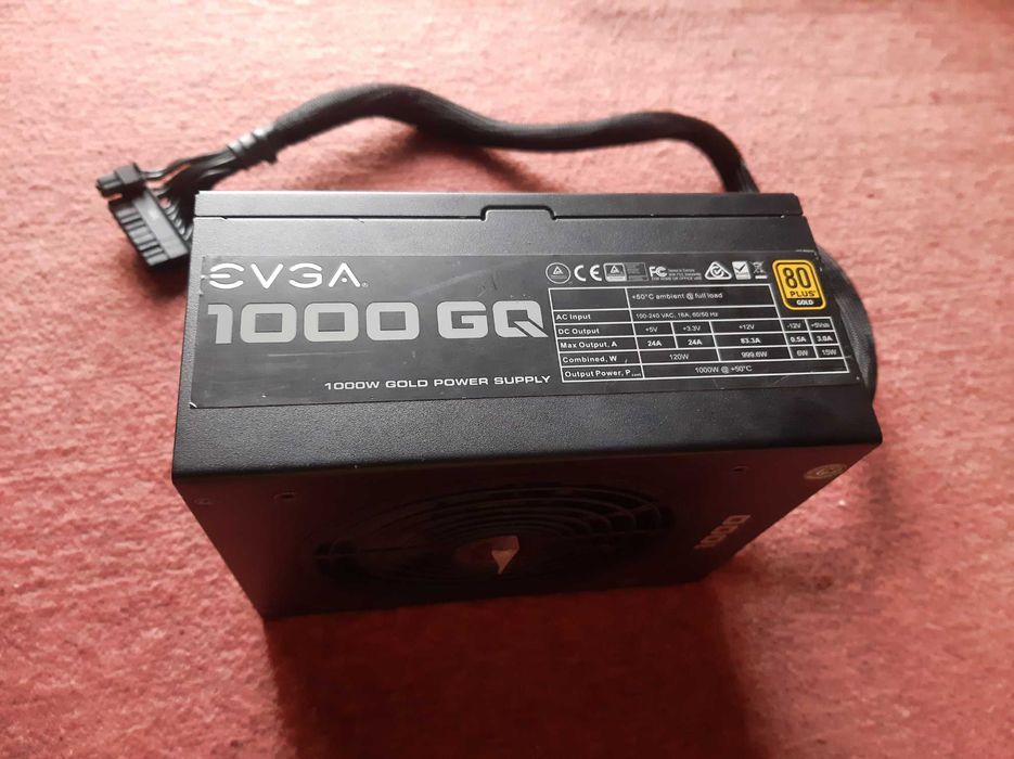 Блок живлення EVGA 1000GQ Відеокарта rx570 4gb
