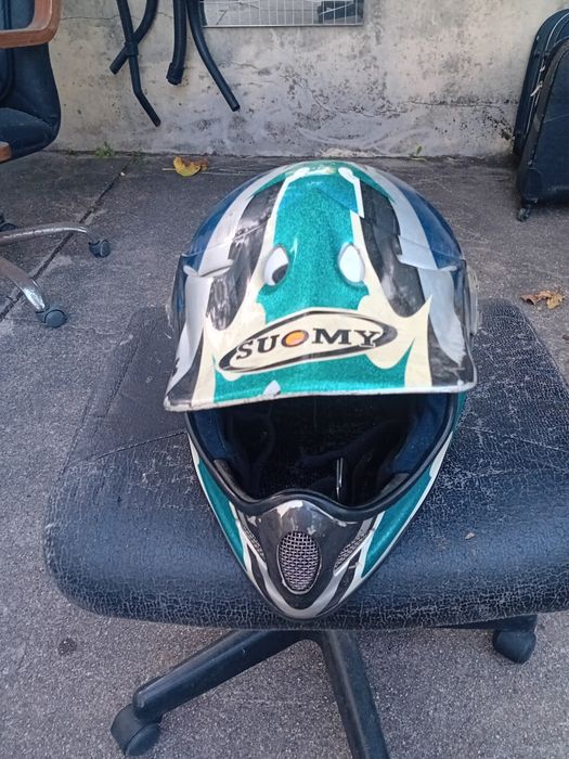 Capacete de mota