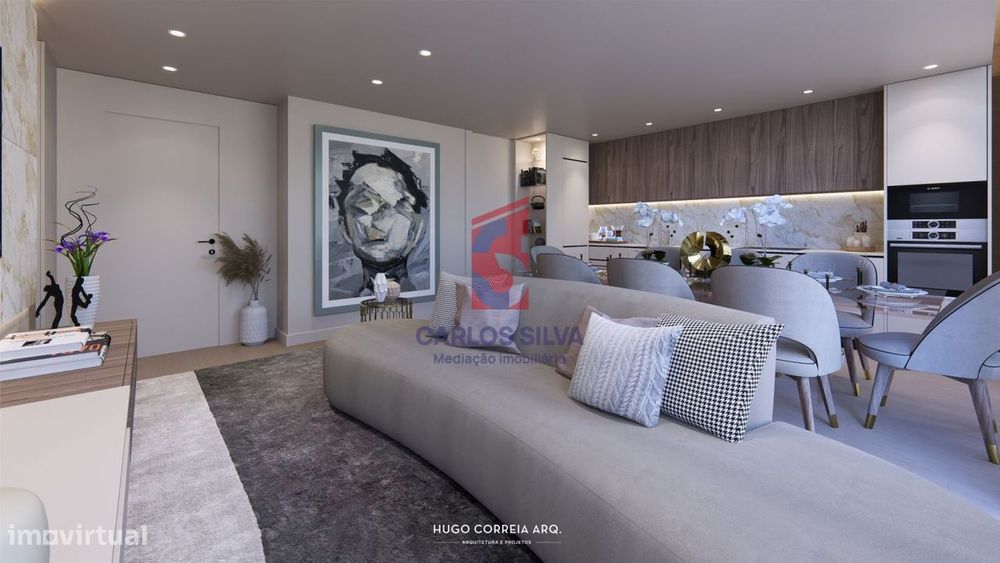 Apartamento T2 NOVO no Centro de Famalicão