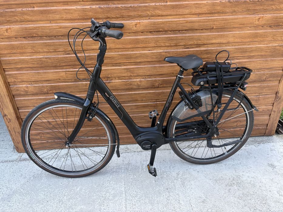 Rower Elektryczny Gazelle Orange C8 Comfort Bosch 400Wh kluczyki ładowarka