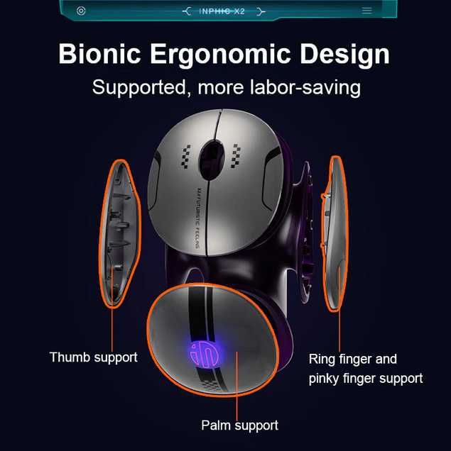 Rato Inphic X2 alta qualidade