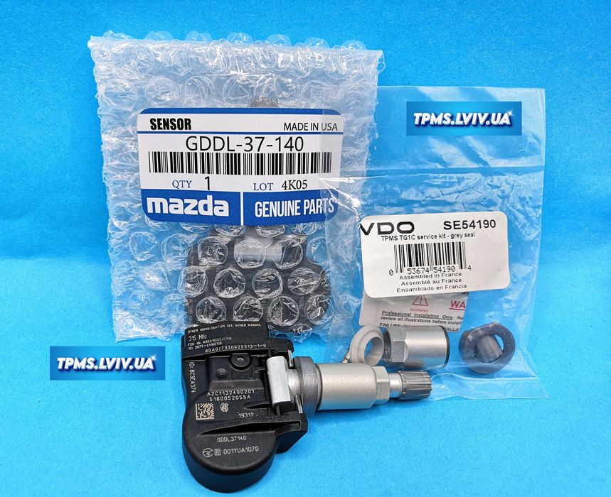 Датчик шин Мазда Mazda 2/3/5/6/CX-3/CX-5/CX-7/CX-9 BHA437140 GDDL37140