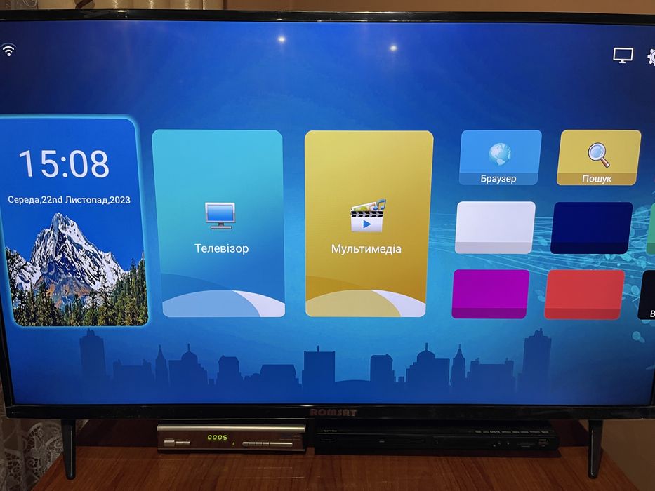 Продається плазма Romsat 43 дюйма смарт б\у: 9 000 грн. - Телевізори ...