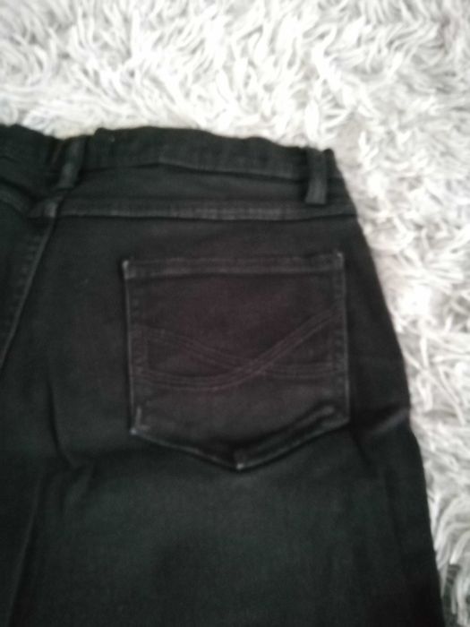 spodnie jeans czarne