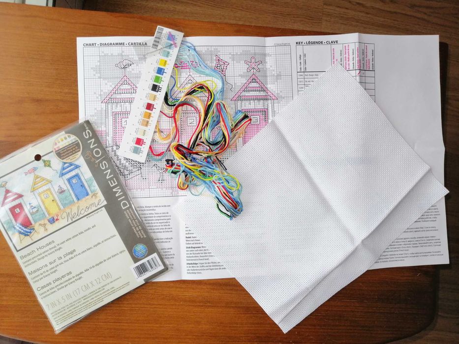 Kit de Ponto Cruz da Dimensions original