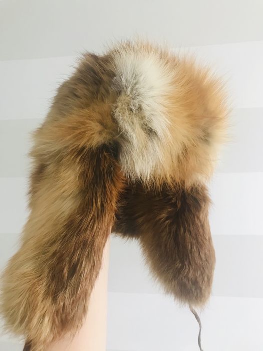 Czapka z lisa rudego