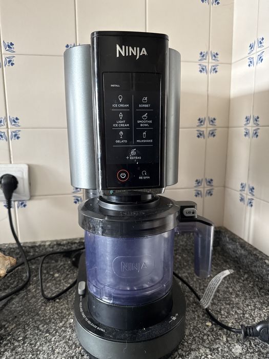 NINJA CREAMI – MÁQUINA DE GELADOS, COMO NOVA