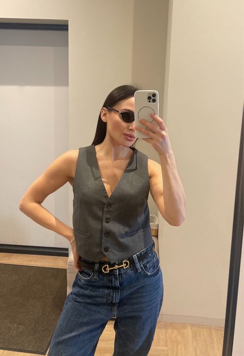 Стильна жилетка від Zara S