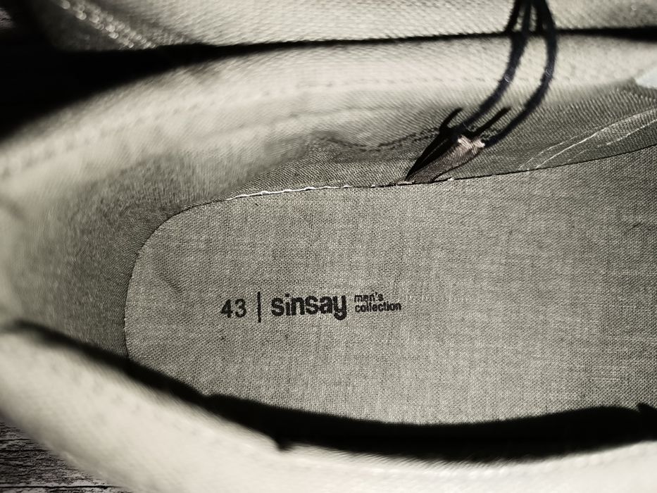 Кеды мужские Sinsay 43 размер