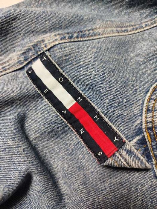 Og Tommy Hilfiger Swag Hip Hop Rap Skate Denim Pants 90s Y2K Spodnie