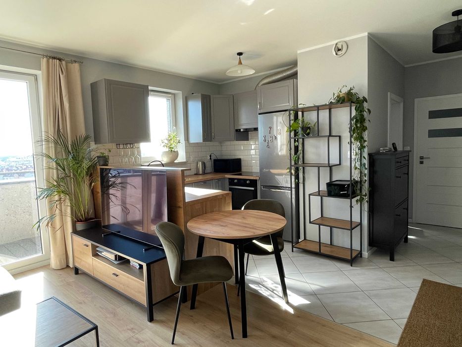 Mieszkanie o wysokim standardzie - 44 m² + balkon + parking. Klimatyzacja, 9 piętro z widokiem - Widok 3