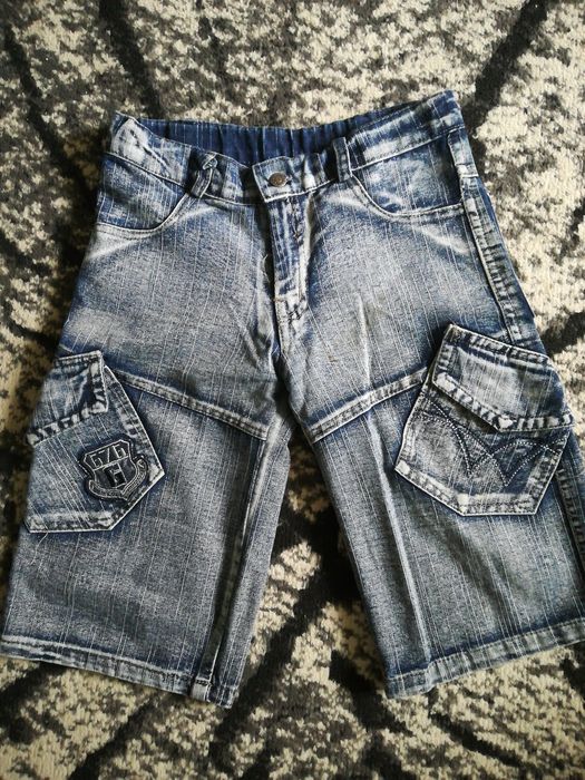 Spodenki dżinsowe roz 128