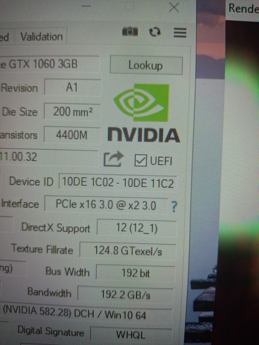 Karta graficzna Gtx 1060 3Gb