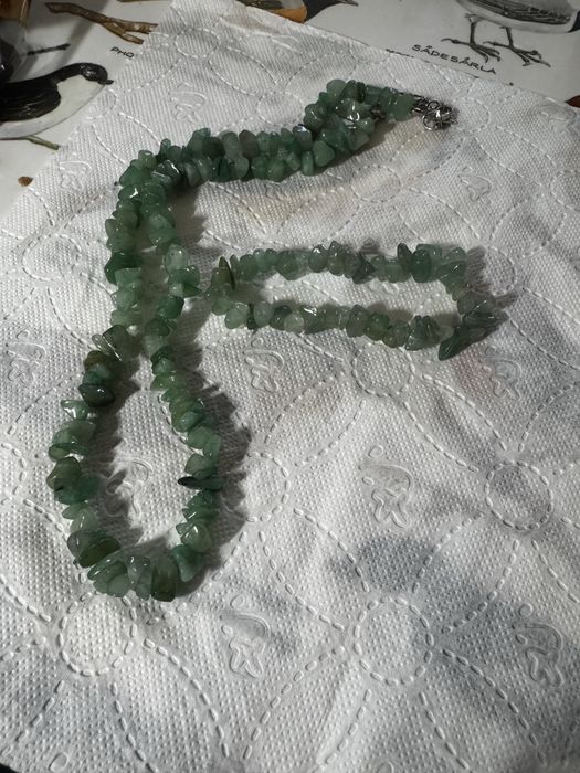 Naszyjnik i bransoletka kamien naturalny