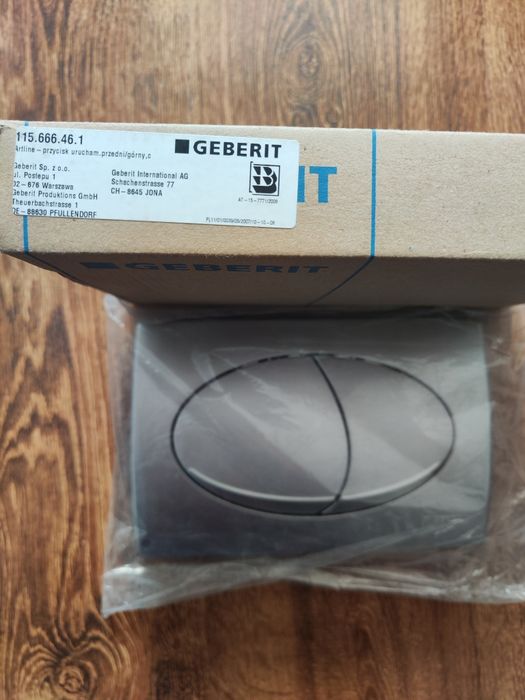 Nowy przycisk Geberit Artline