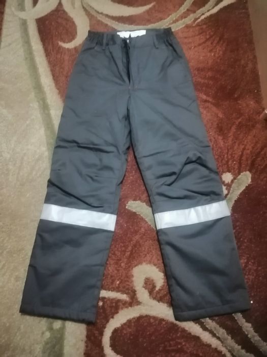 Спецодяг теплі зимові штани. Утеплённые штаны спецовка. Зимовий костюм