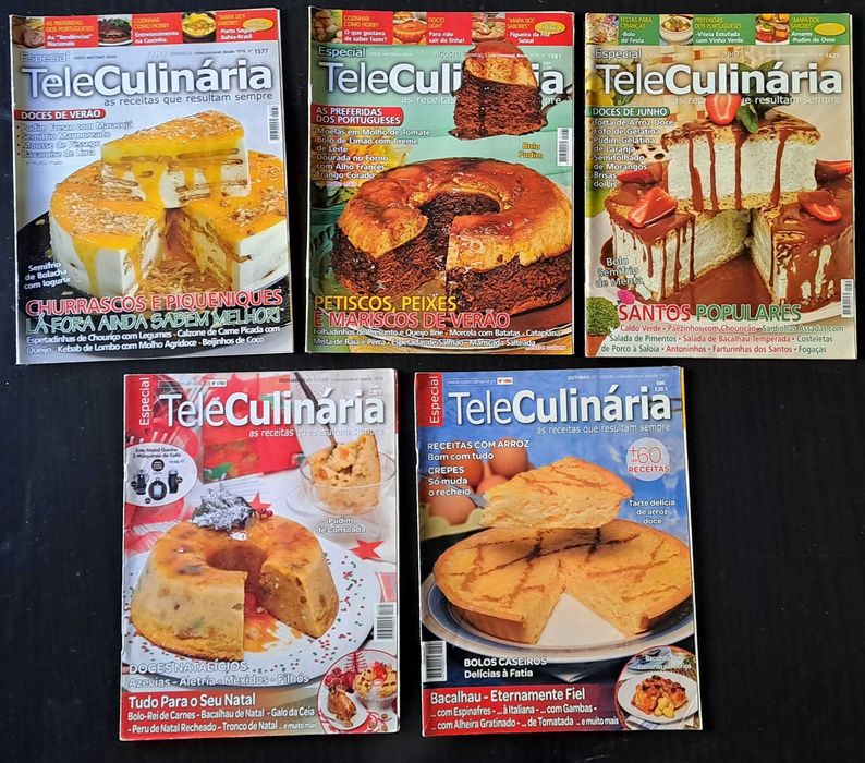 Teleculinária Especial - 21 Revistas