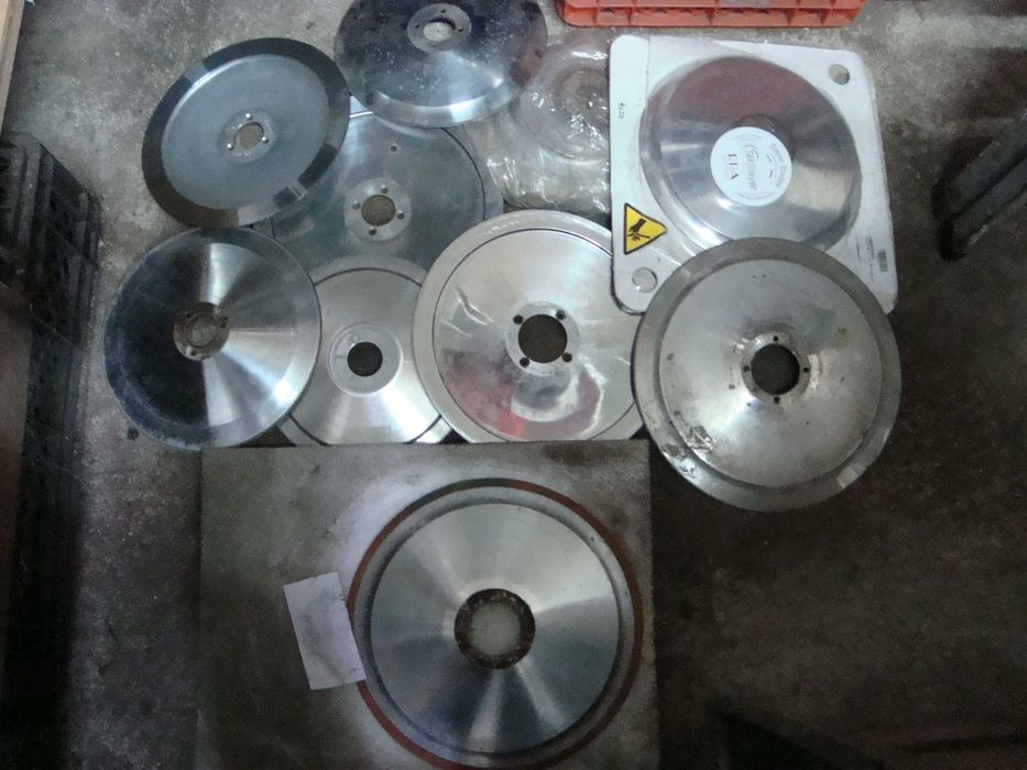 Tambores  para  serras  de  congelados   e laminas  fiambreiras