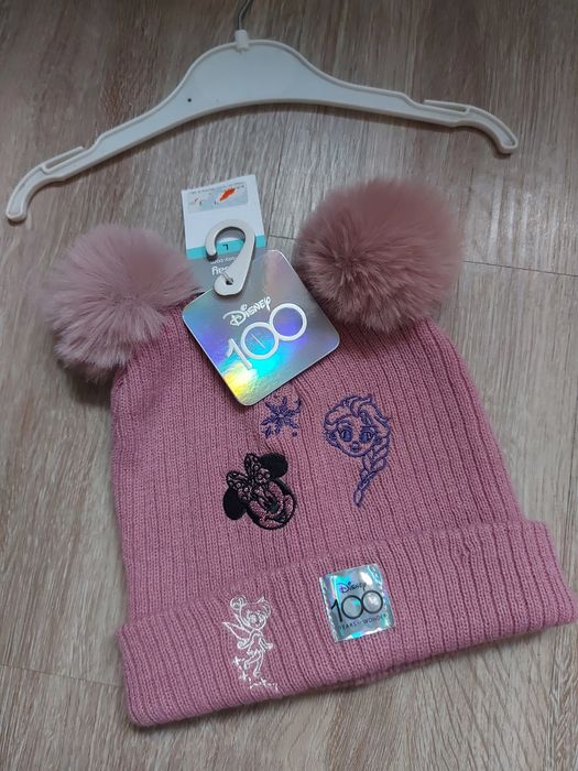 Нова гарна шапочка Мінні+Ельза!! 4-8 років..