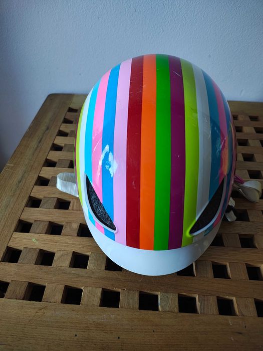 Kask rowerowy dla dziewczynki