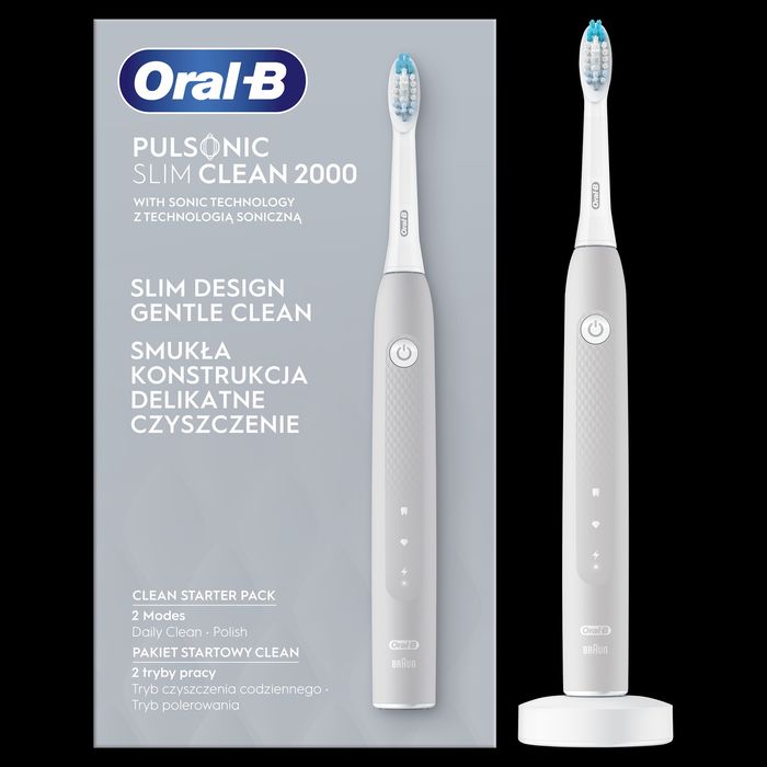 NOWA, BRAUN soniczna szczoteczka do zębów Oral-B