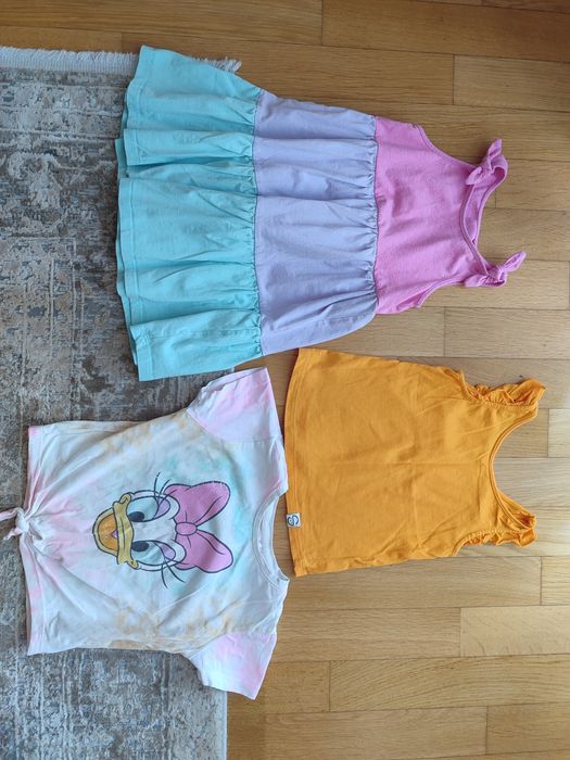 Paka ubrań dla dziewczynki rozmiar 98/104