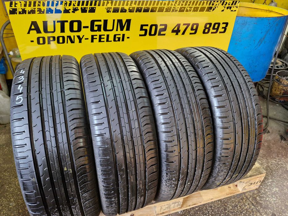 Opony Letnie 215/60R17 ContiEcoContact 5 4sztuki Montaż 7,3mm