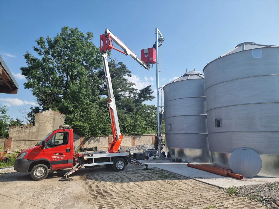 Podnośnik Koszowy, Zwyżka 20mb, Usługi Wynajem