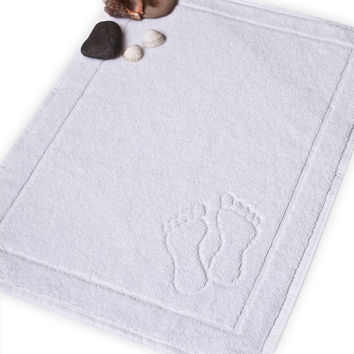 PROMOCJA -10% Dywanik HOTELOWY Biały 600G 35x50 STOPKI