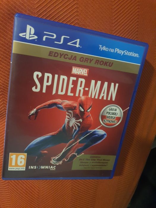 Sprzedam Spider-man Pl Ps4 slim Pro Ps5
